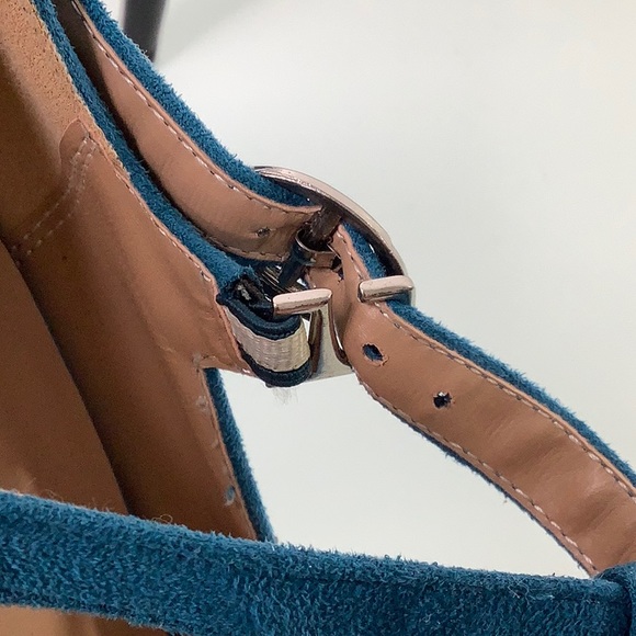 Paris Fashion Week Model Stilettos Eileen chunky platform T strap size 37 EUC - Picture 11 of 16